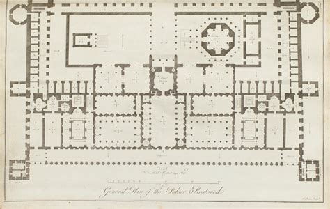 Plan Of The Diocletian Palace In Split Works Of Art Ra Collection