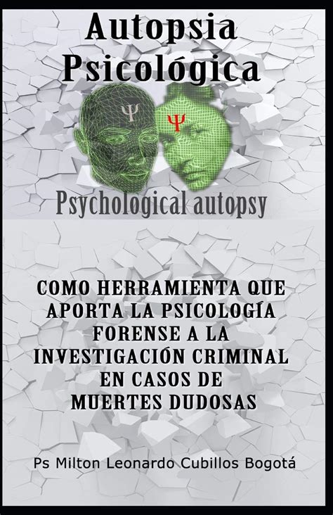 Buy Autopsia PsicolÓgica Como Herramienta Que Aporta La PsicologÍa