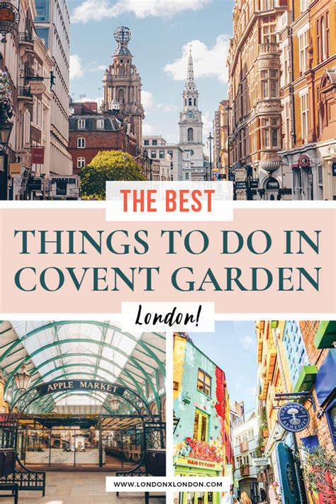 20 Best Things To Do In Covent Garden — London X London