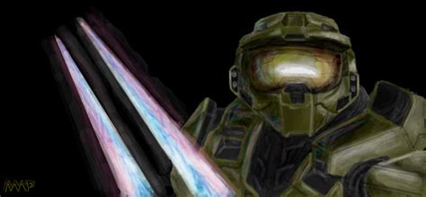 Master Chief With Sword By Theminx On Deviantart