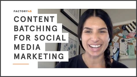 using content batching for social media marketing youtube
