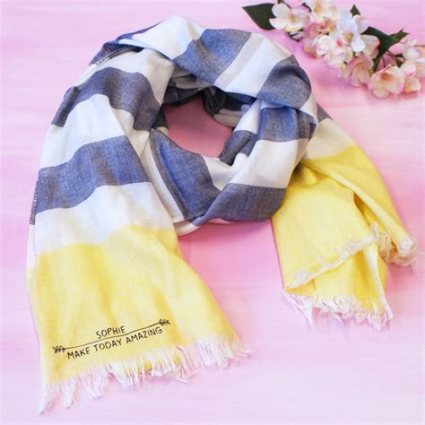 Discover famous quotes and sayings. personalised inspirational quote scarf by sparks and daughters | notonthehighstreet.com