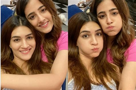 kriti sanon and her sister nupur look adorable in this picture