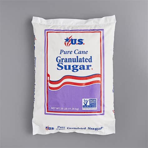 Use one cup of caster sugar in place of one cup of granulated sugar. Granulated Sugar - 25 lb.