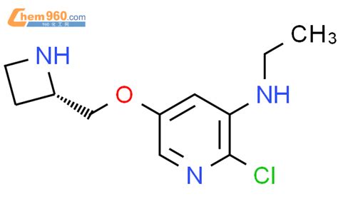 Pyridinamine S Azetidinylmethoxy Chloro N Ethyl Molsmiles