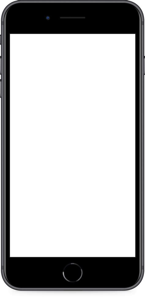 Png Transparent Background Iphone Frame : Apple iPhone 8 Plus white png image