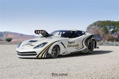 Exclusive Danny Rowes New Pro Mod C7 Corvette Drag Illustrated
