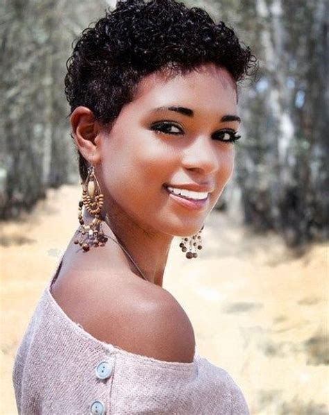 Short natural haircuts for black females with long faces. 15 Best Collection of Short Hairstyles For Black Women ...