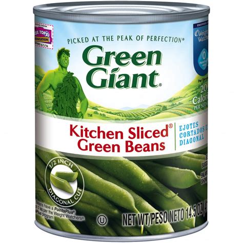 Green Giant Kitchen Sliced Green Beans 145oz Can Garden Grocer