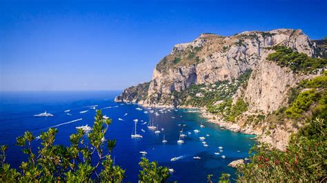 Although capri is a fairly small island, it's quite mountainous and getting the town of capri (sometimes even called capri town to distinguish it from the island itself) makes. Sorrento coast, Capri and Blue Grotto boat tour - Prime ...