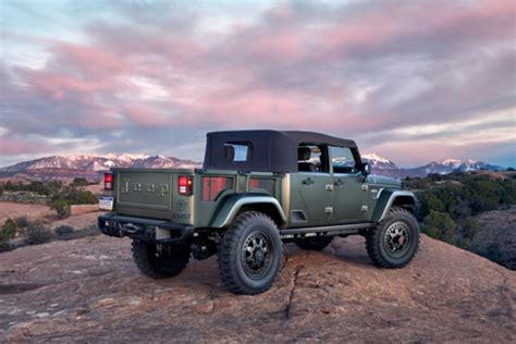 Jeep Crew Chief 715 Concept Conquers Moab Man Of Many