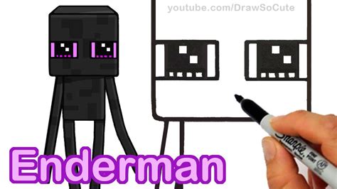 Di maunlad na bansa drawing : How to Draw Minecraft Enderman Cute step by step Easy | Cute drawings, Drawings, Easy drawings