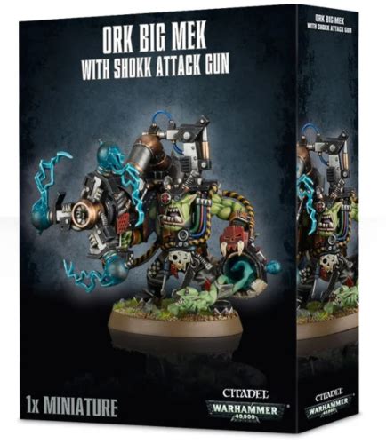 Big Mek With Shokk Attack Gun Orks Warhammer 40k Nib Wbgames