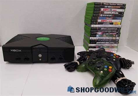 Xbox Game System With 20 Games