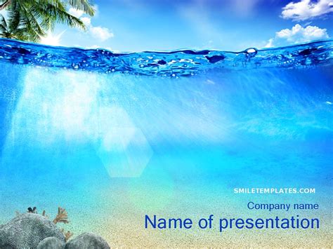 Beautiful Sea Powerpoint Template 1