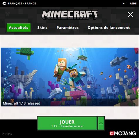 Launcher Le Minecraft Wiki Officiel