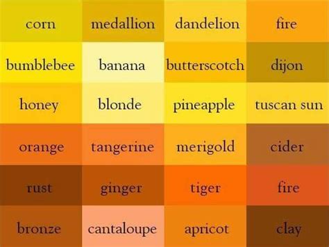 Pin By Color Wheel On Orangecoralpeach Yellow Mixes Shades Of