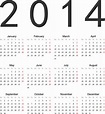 2014 Calendar Ready to Printable - ELSOAR