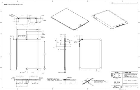 It was announced along with the ipad pro on september 9, 2015, and released the same day. Apple posts schematics for the new iPad and iPad mini