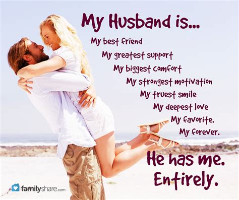 My Husband Is My Best Friend My Greatest Support My Biggest Comfort