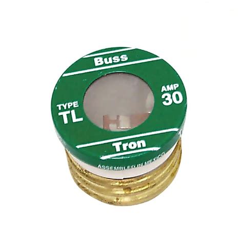 Cooper Bussmann 3 Pack 30 Amp Time Delay Plug Fuse In The Fuses