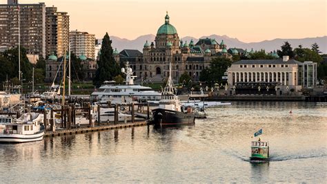 Victoria Waterfront British Columbia Vancouver Island British