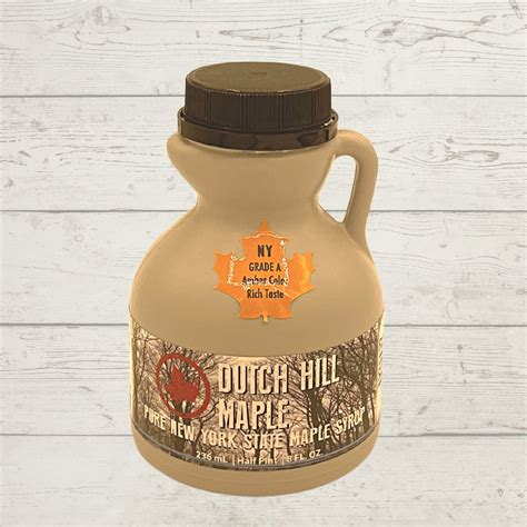 Half Pint Maple Syrup Jug 8 Oz Off The Muck Market