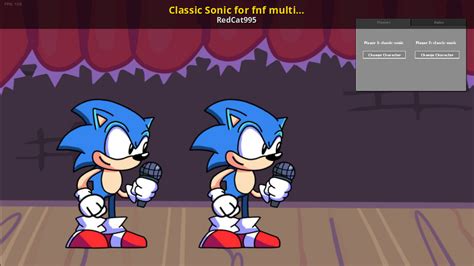 Classic Sonic For Fnf Multiplayer Friday Night Funkin Mods