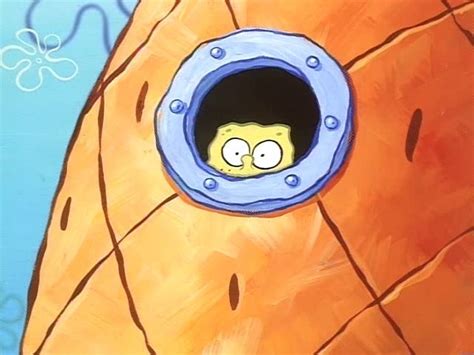 Spongebob Staring Out Window Legionjoyful