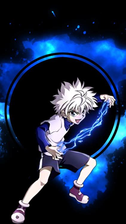 Purple Killua Aesthetic Wallpaper Killua Dont Cross Him