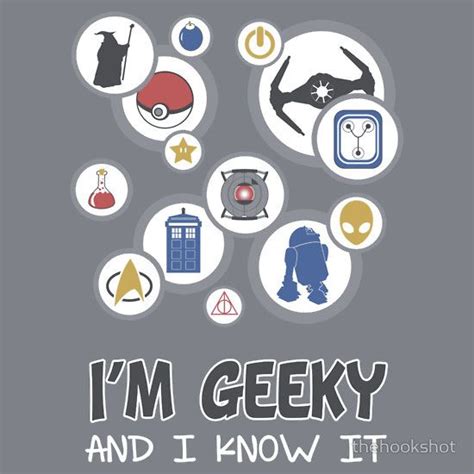 Im Geeky And I Know It By Thehookshot Geeky Humor Geeky Geek Stuff