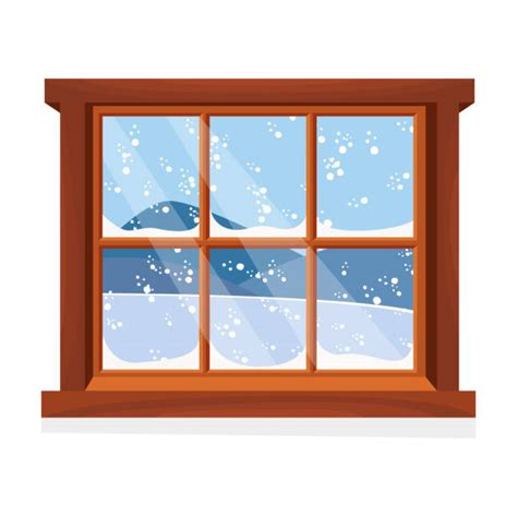 Snow Window Illustrations Royalty Free Vector Graphics And Clip Art Istock