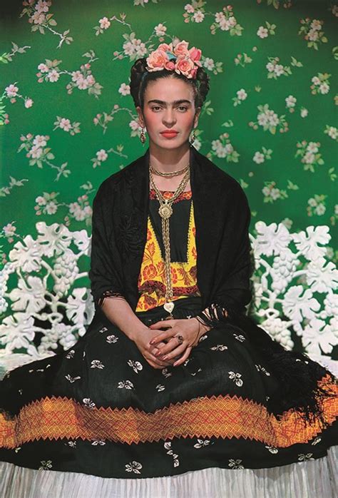 Frida Kahlo Making Her Self Up Dazed