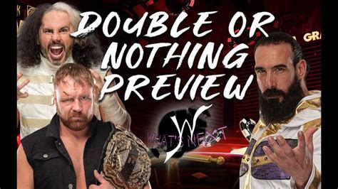 With omega in the fold, the double or nothing card set for may 25 at the mgm grand in las vegas is beginning to take shape. What's Next #79: Double Or Nothing - Card e Pronostici - YouTube