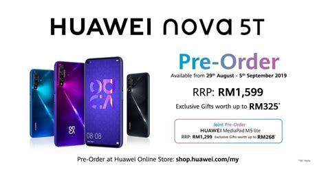 Pre Order Your New Five Ai Camera Huawei Nova 5t Tomorrow The Star