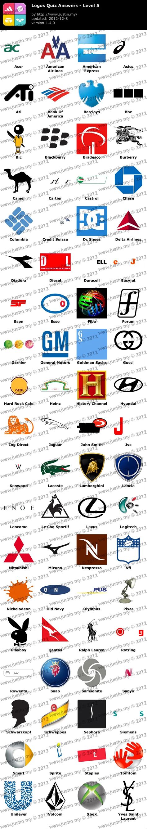 Logo Quiz Answers For Iphone Ipad Android