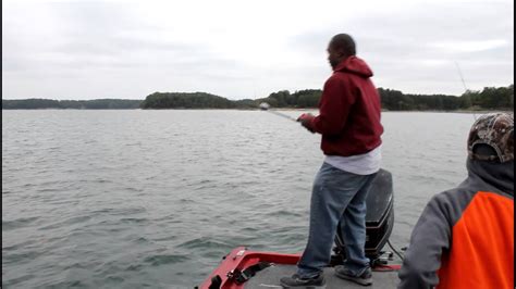 Striper Fishing On Lake Lanier GA YouTube