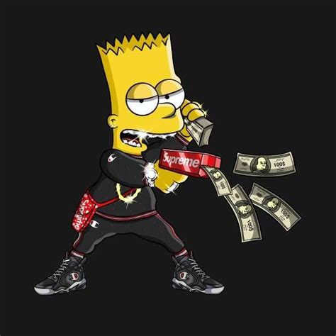 Bart Simpson Wallpaper Discover More Android Background Black