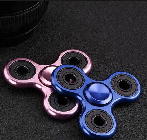 Fidget Spinner Metal Toy 2 4 Minute Spin Time 1 Day Shipping Fidget