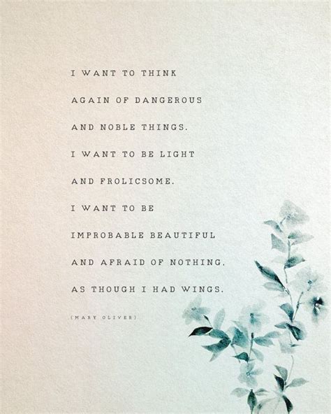Mary Oliver Poetry Quote I Want To Mary Oliver Poems Mary