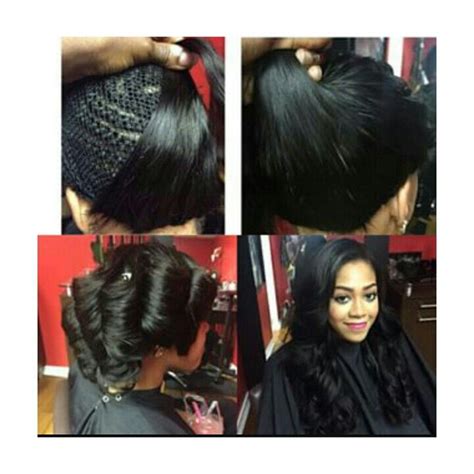 Full Sew In No Leave Out Sew In Hairstyles Hair Styles Weave