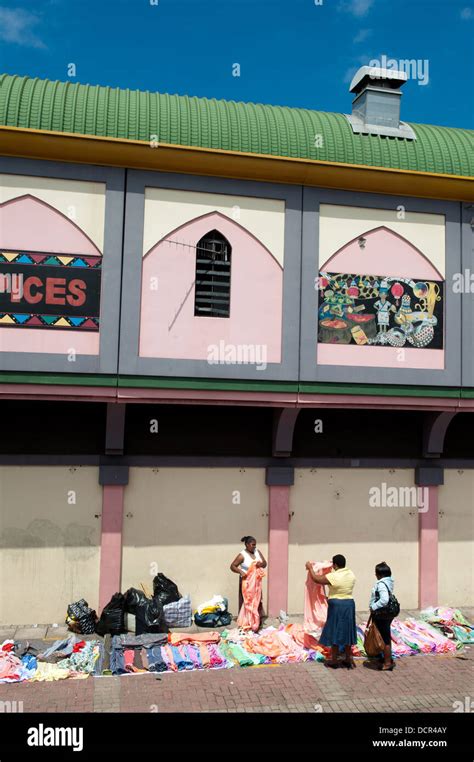 Victoria Street Market Durban South Africa Stock Photo Alamy