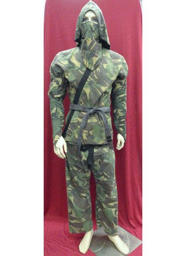 Camouflage Ninja Costume Wonderland