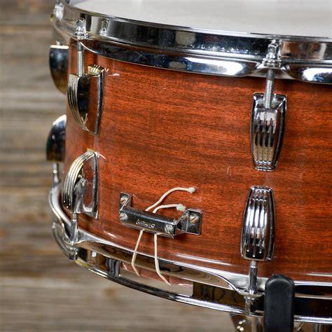 Ludwig 65x14 Super Classic Snare Drum Mahogany Cortex Early Reverb
