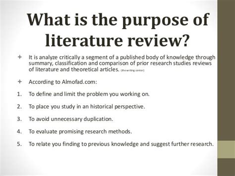 Review of related literature presentation