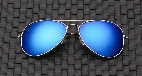 Blue Aviator Sunglasses In 2021 Blue Aviator Sunglasses Wood Sunglasses Women Mirrored Glasses