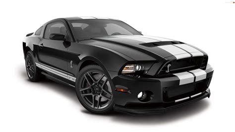 Black Shelby Gt500 Ford Cars Wallpapers 3840x2161