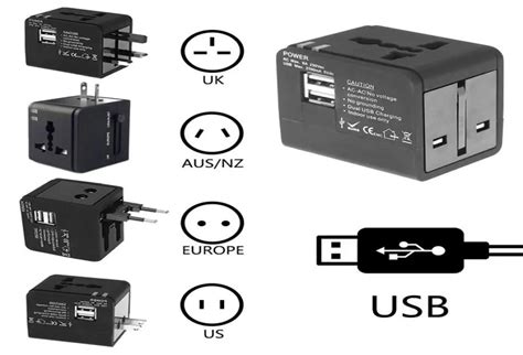 International Travel Adapter Universal Power Adapters Plug Converter