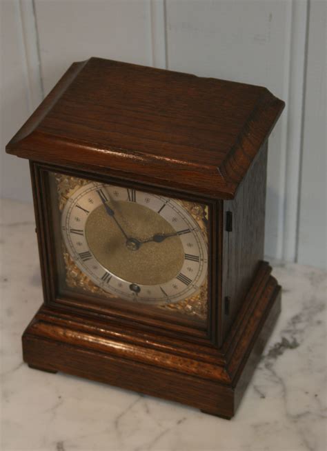 Antiques Atlas Small Oak Mantel Clock