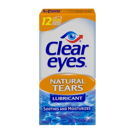 Many people choose natural lubes to avoid exposure to unnecessary ingredients in commercial uberlube is a personal lubricant that people can use to alleviate discomfort during sex, as well as to reduce friction against the skin in sports and for. Clear Eyes Natural Tears Lubricant Eye Drops - Walmart.com ...